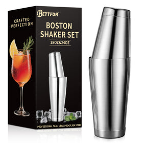 BETTFOR Boston Shaker Set base shows a sturdy foundation for stable shaking.