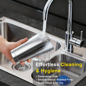BETTFOR Boston Shaker Set smooth interior simplifies cleaning after use.