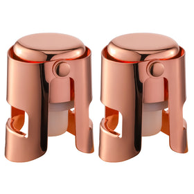 BETTFOR champagne stoppers rose gold 2-pack for fresh champagne