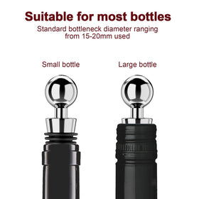 BETTFOR leak-proof design ensures a tight seal for stored wine