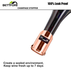 Detail of BETTFOR silicone seal showing leak-proof design