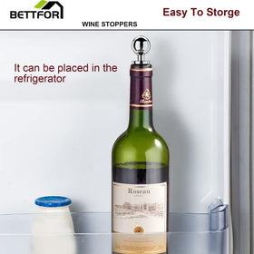 BETTFOR standard bottle compatibility fits most wine bottles securely