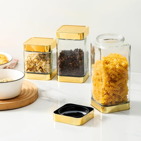 BETTWILL 48oz jar ideal for flour, sugar, and baking