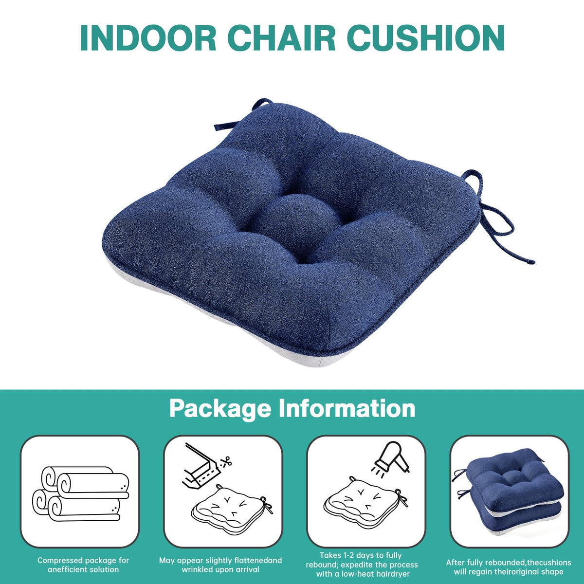 BETU chair cushion care and cleaning for longevity