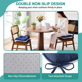 BETU memory foam 3-5in cushion contours to body for lasting support