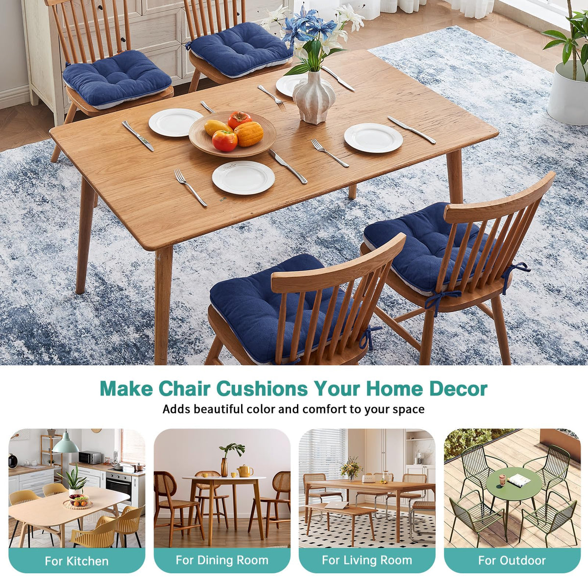 BETU cushions ideal for indoor and outdoor seating use