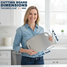 Beviss Real titanium cutting board vegetable-fruit side for clean prep