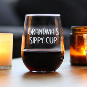 Bevvee Grandma's Sippy Cup 17oz size for generous servings and daily use.