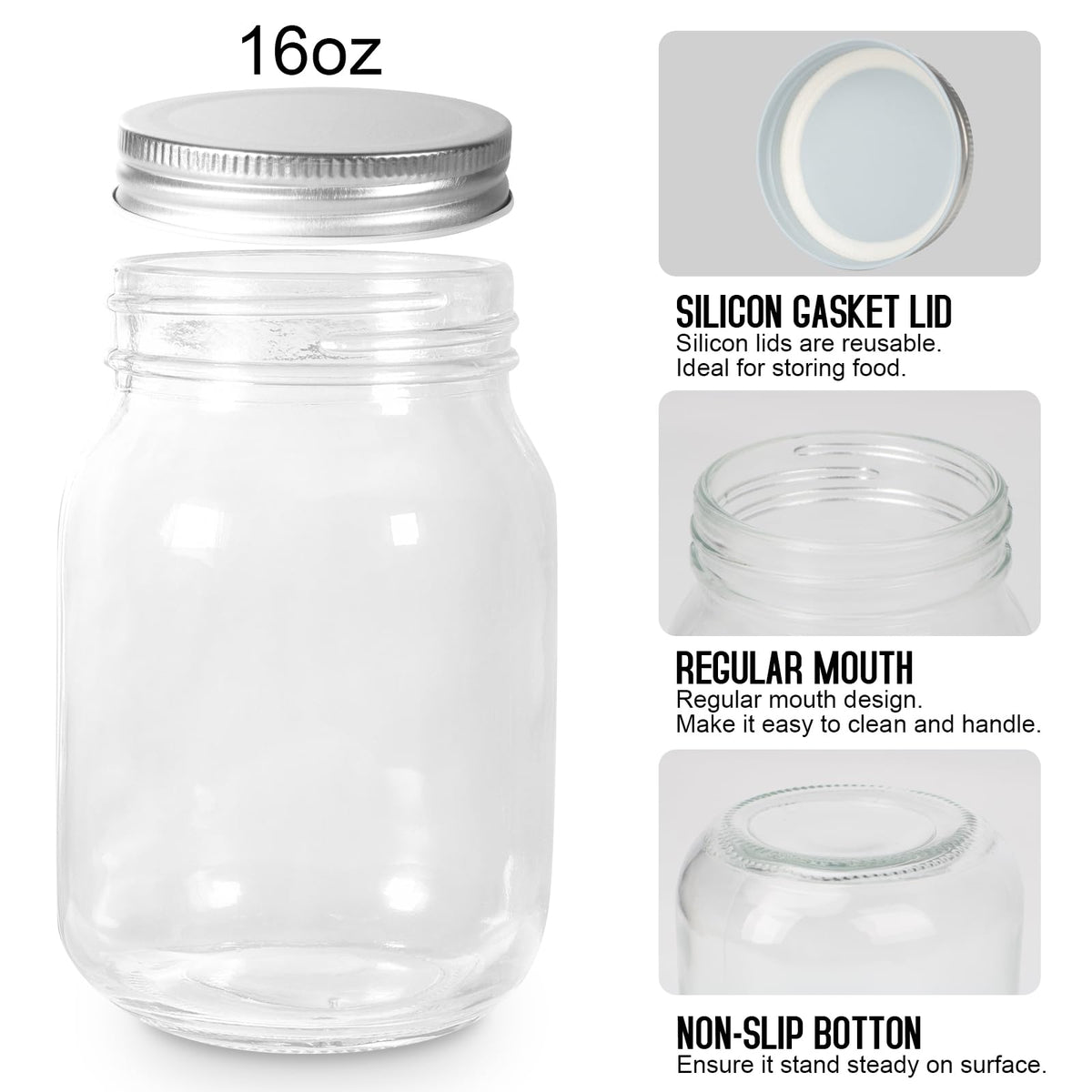 BEWAVE baby food jar for convenient storage