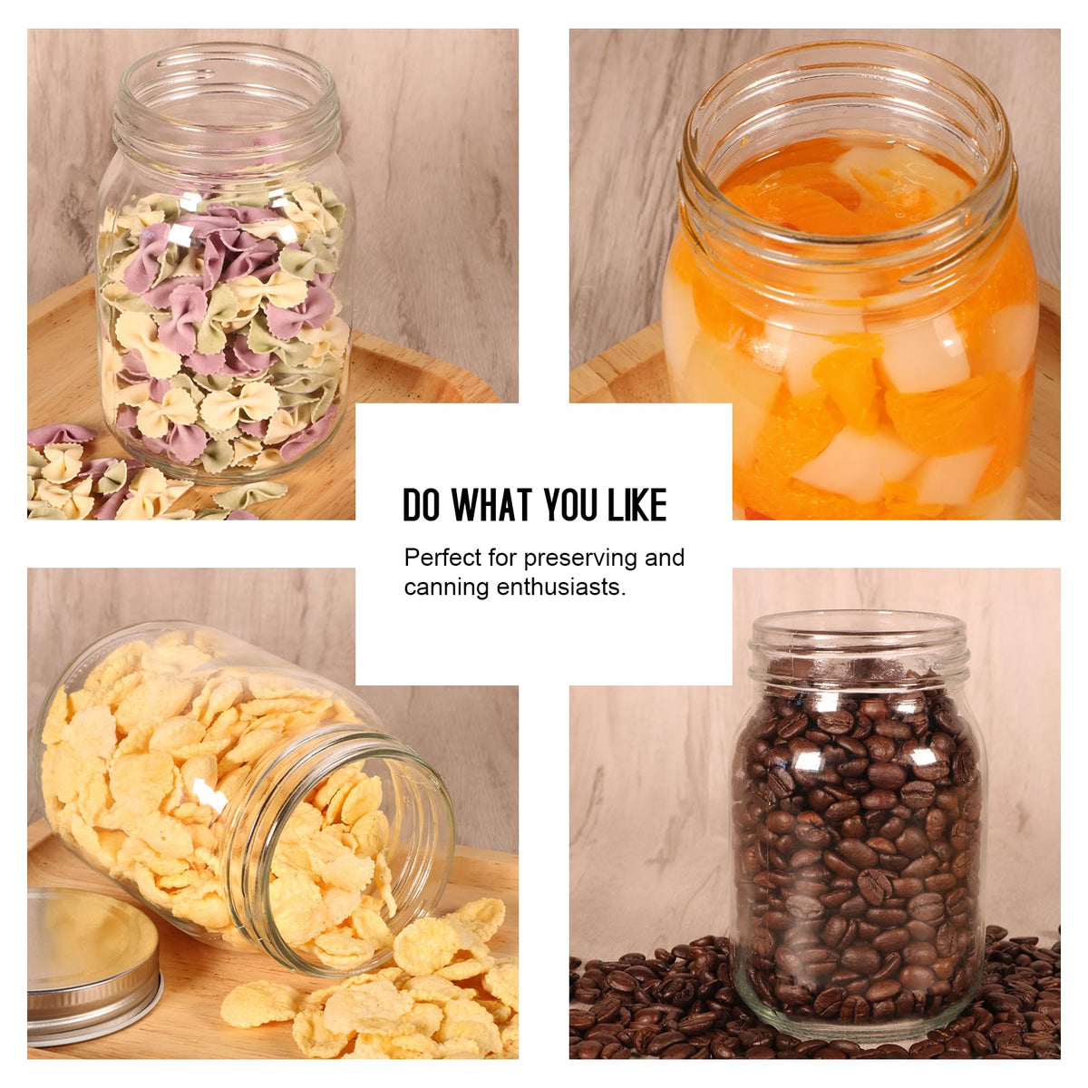 BEWAVE jar suitable for dry powders and seasonings in kitchen