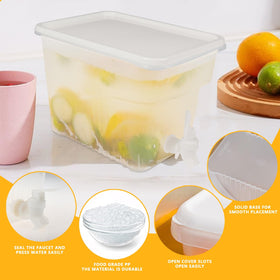BEWBBAT versatile beverage dispensers for iced tea, lemonade, and cocktails.