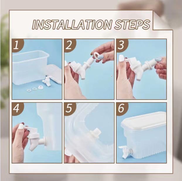 BEWBBAT space-saving design fits neatly in the fridge or on a countertop.