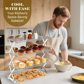 BEWOS compact design fits small kitchens and outdoor picnics