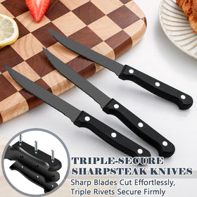 BEWOS eight-place-setting ready for hosting with balanced, comfortable utensils.