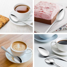 BEWOS ergonomic teaspoon handle designed for comfortable grip during tea time