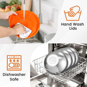 BEWOS stainless steel set makes a practical home gift for cooks and hosts.