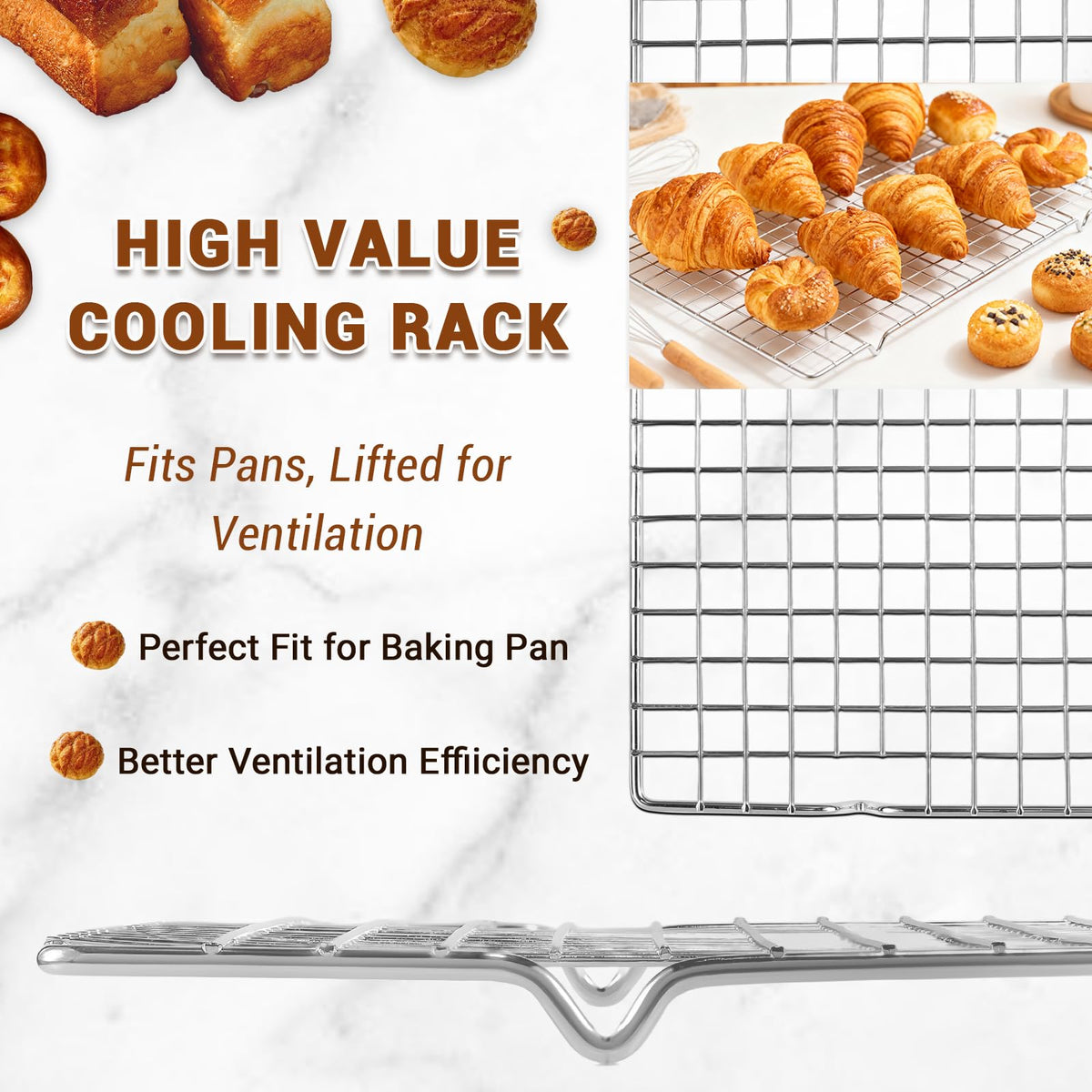 BEWOS parchment paper pack for mess-free baking prep