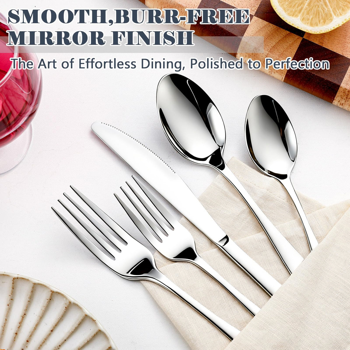 BEWOS tea spoons ideal for coffee and tea service.
