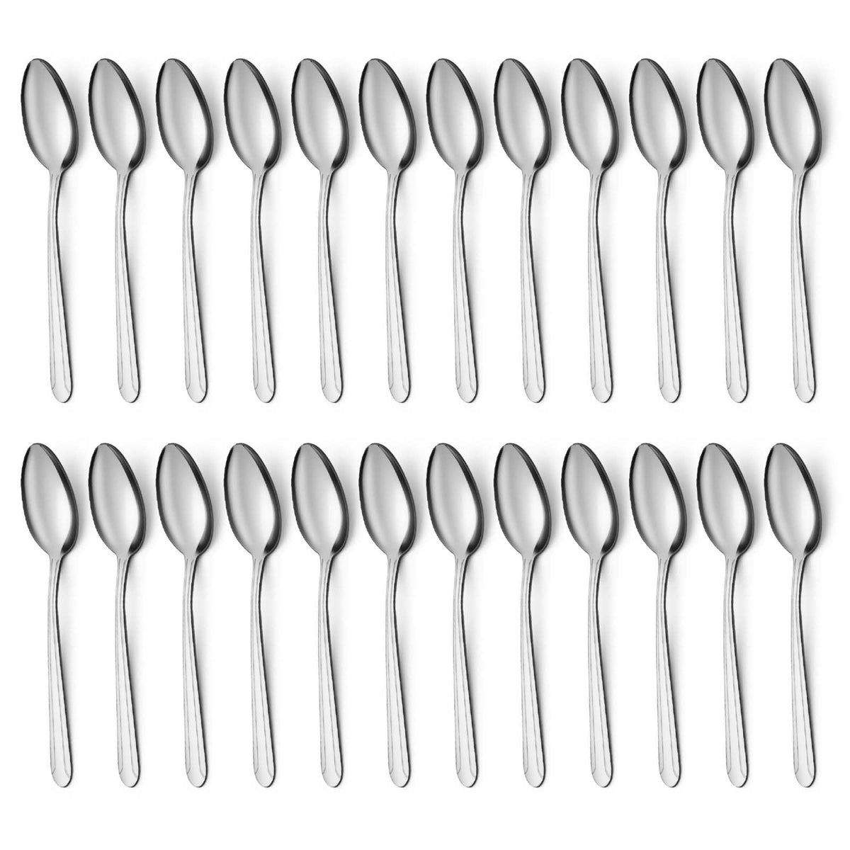 BEWOS 24-piece teaspoons set ready for daily tea and coffee service