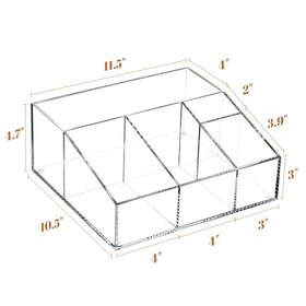 BEYGORM acrylic coffee bar station organizer cups and supplies neatly arranged