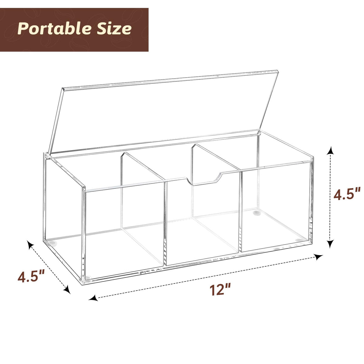 BEYGORM front-opening lid design enables quick access during busy mornings.