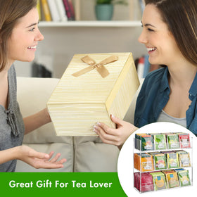 BEYGORM tea bag organizer for cabinet offers chic storage and visibility