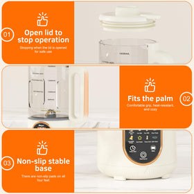 Beyn plant-based milk prep scene for dairy-free beverages