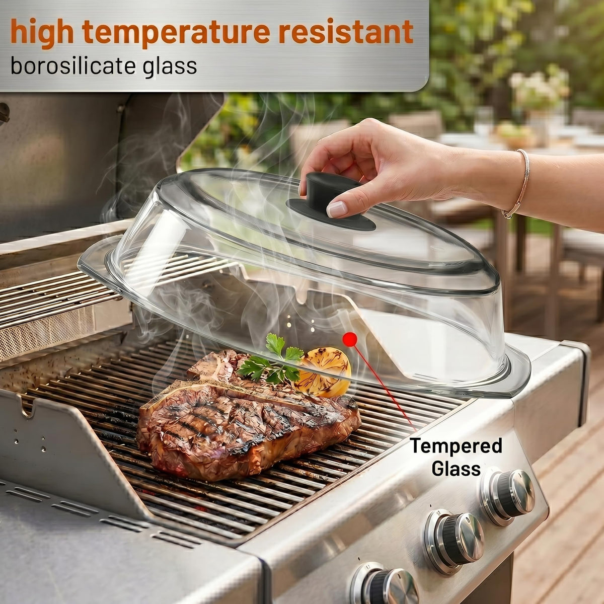 Bezrat splatter guard protection helps keep the microwave clean.