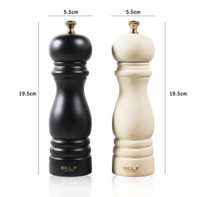 BF BILL.F grinders are easy to refill and adjust for guests.