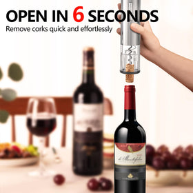 BGFOX reusable vacuum stopper sealing a bottle to preserve freshness