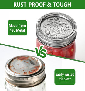 BGKD large button seal-check lid demonstrated for quick seal verification