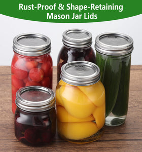 BGKD wide compatibility with Ball and Kerr regular-mouth jars for versatile use