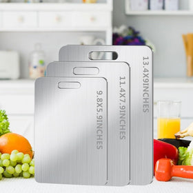 BHLPOOGY small titanium cutting board ideal for precise, compact chopping tasks