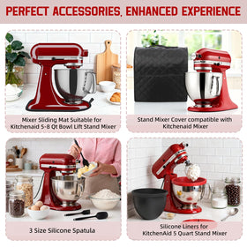 BHNJUTM space-saving liners for KitchenAid simplify prep and storage.