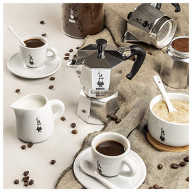 Bialetti 6877 funnel close up highlights durable aluminum for lasting performance