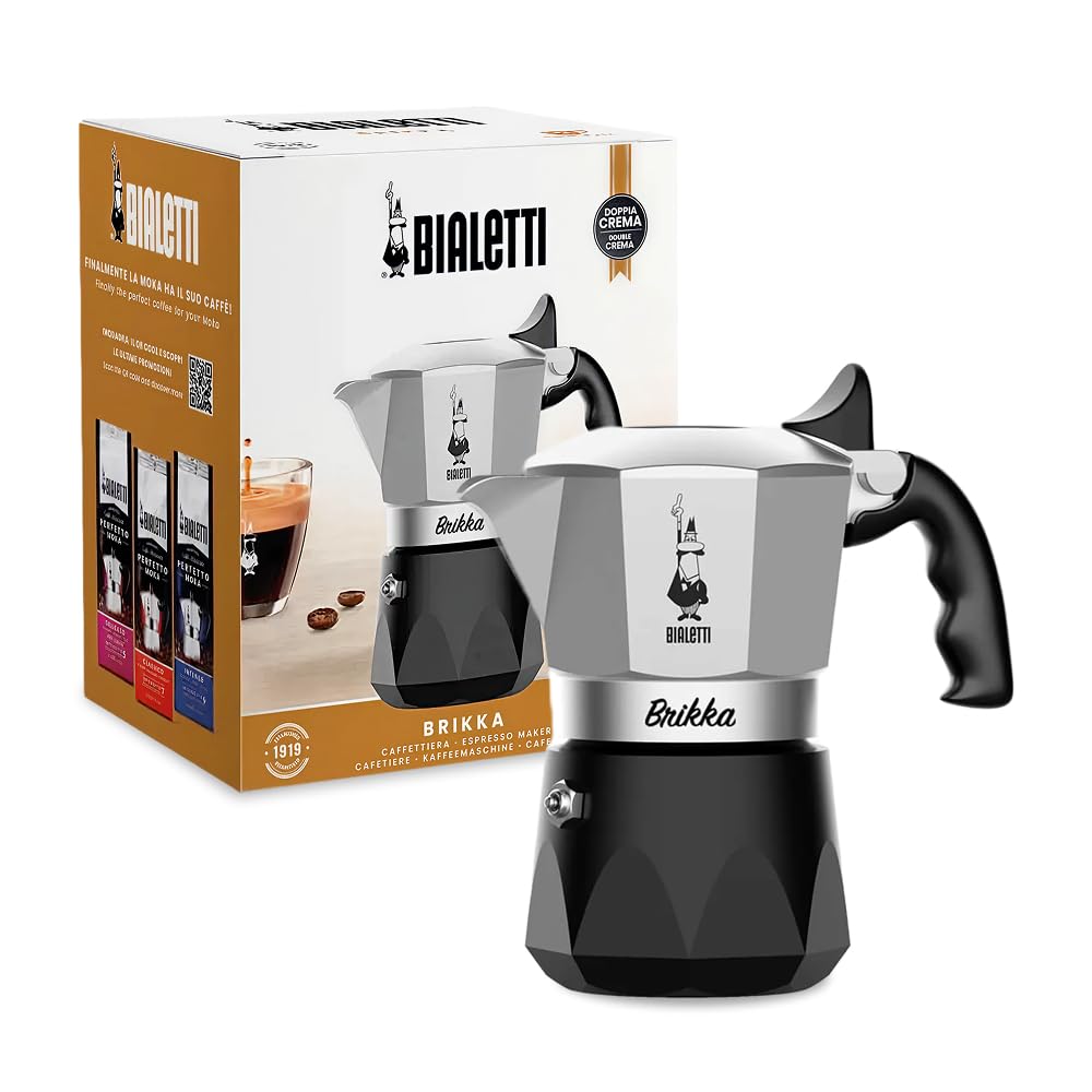 Bialetti Brikka coffee-filter-fill highlights optimized filtration for crema-rich espresso.