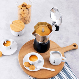 Bialetti Brikka on-induction-adapter-plate demonstrates versatile compatibility for induction.