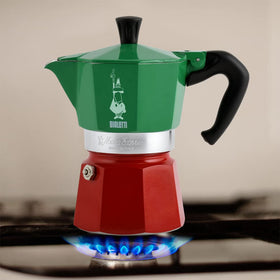 Bialetti Moka Express safety valve emphasizing reliable pressure control.