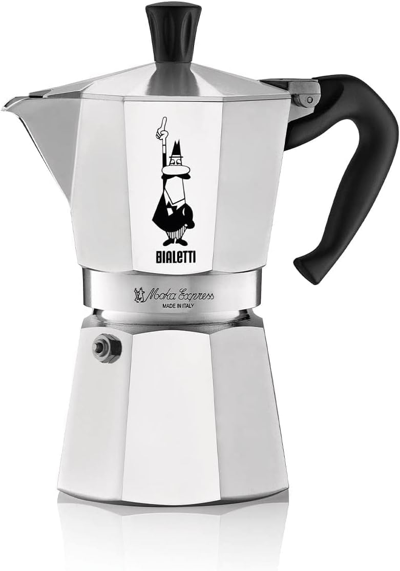 Bialetti Moka Express safety valve for safer pressure control