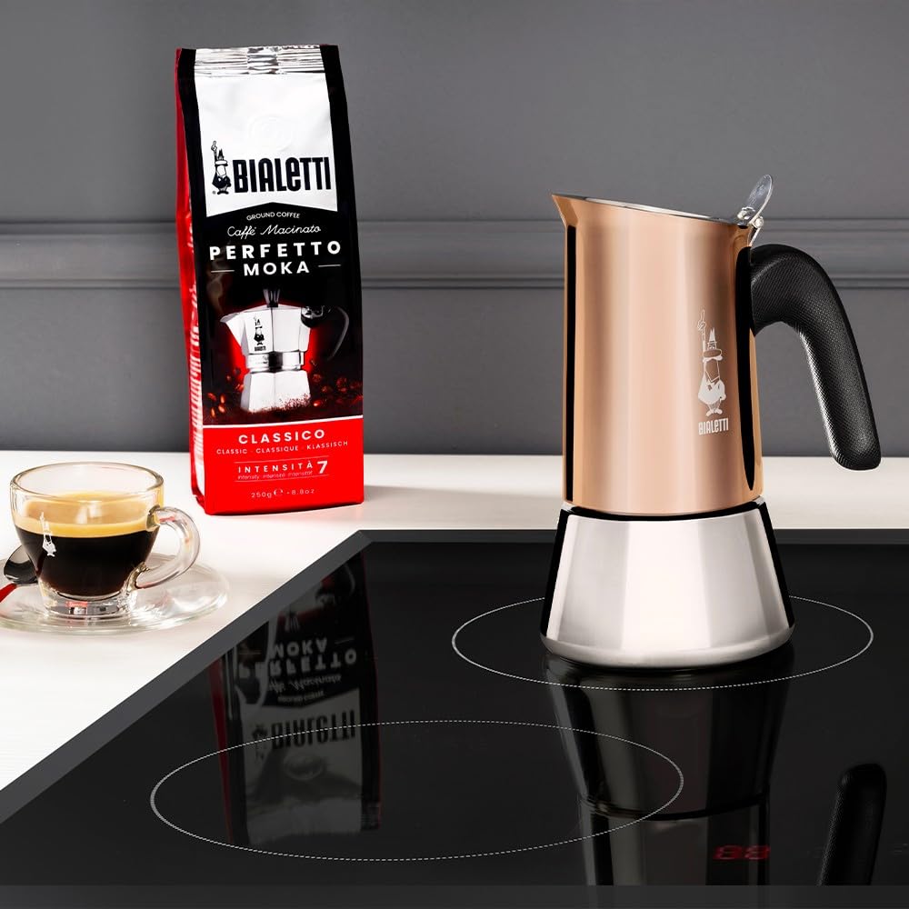 Bialetti Venus safety valve detail ensuring safe pressure release