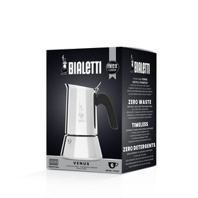 Bialetti Venus stainless steel 18/10 body for durable kitchen look