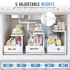 Biboraya kitchen and bathroom storage solution for organized spaces