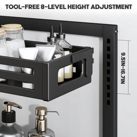 Biboraya dual-layer design separates items for quick kitchen access.