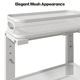 Biboraya height-adjustable design adapts to pipes, maximizing vertical cabinet space