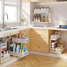 Biboraya's easy-glide rails enable quick access without bending