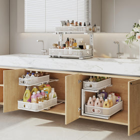 Biboraya versatile storage suits bathrooms, kitchens, laundry rooms, and more