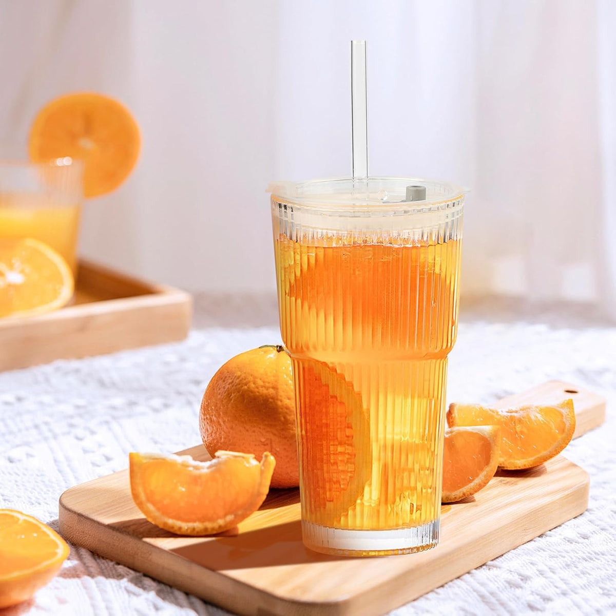 BiBrenies 20oz set is versatile for beer, tea, juice, or iced coffee.