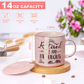 Biching golden stainless steel spoon – elegant stirrer enhances retirement gift presentation.