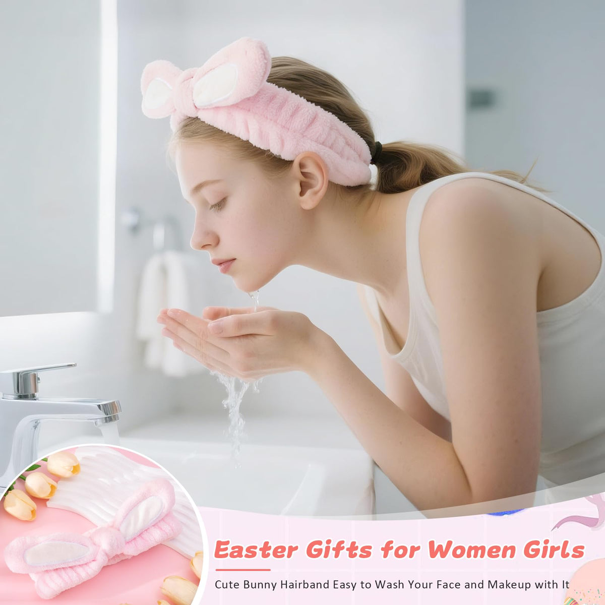 Biching greeting card invites personalized messages for heartfelt Easter joy.