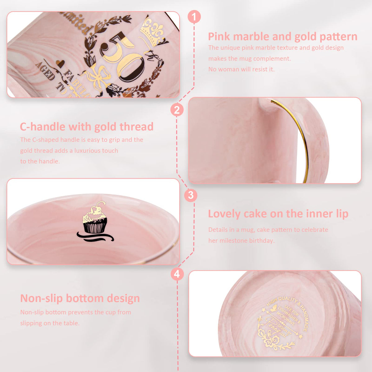 Biching lid and gold teaspoon gift set in elegant packaging
